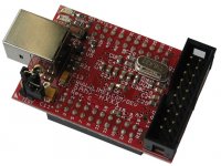 Header development board for AT91SAM7S256 ARM7TDMI-S microcontroller