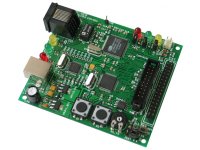 Board with ethernet interface for LPC2124 ARM7TDMI-S microcontroller