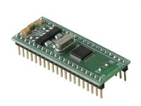 LPC2106 ARM7 microcontroller header board in DIL40 format