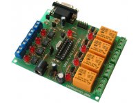 Development board for 20 pin AVR microcontroller with STKxxx compatible 10 pin ICSP