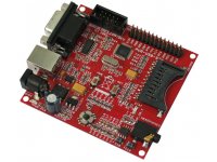 AVR USB AT90USB162 microcontroller development board with USB and ICSP