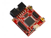 Open source hardware wearable Arduino Leonardo-like development board with ATmega32U4