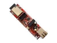 ESP32-POE-ISO IoT development board with 100Mb Ethernet, Power over Ethernet, WiFi, BLE, programmer