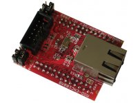 Development board with UEXT connector and 100 MBit ENC624J600 Ethernet controller