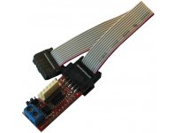 K-Type thermocouple interface board with PIC16F1503, MAX31855, UEXT and 0.1'' ICSP connector