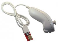 Wii Nunchuck controller with ICSP connector