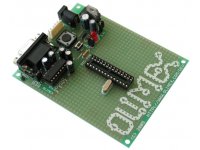 Development prototype board for 28 pin PIC microcontrollers