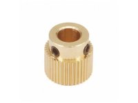 Brass pulley for 5 mm shaft with 40 teeths
